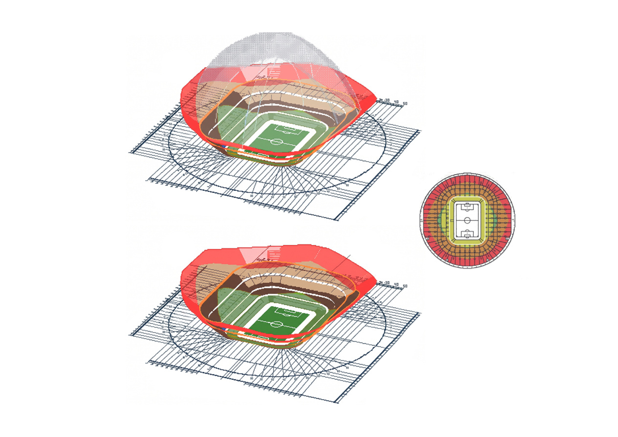 Hung Vuong Stadium drawing 3
