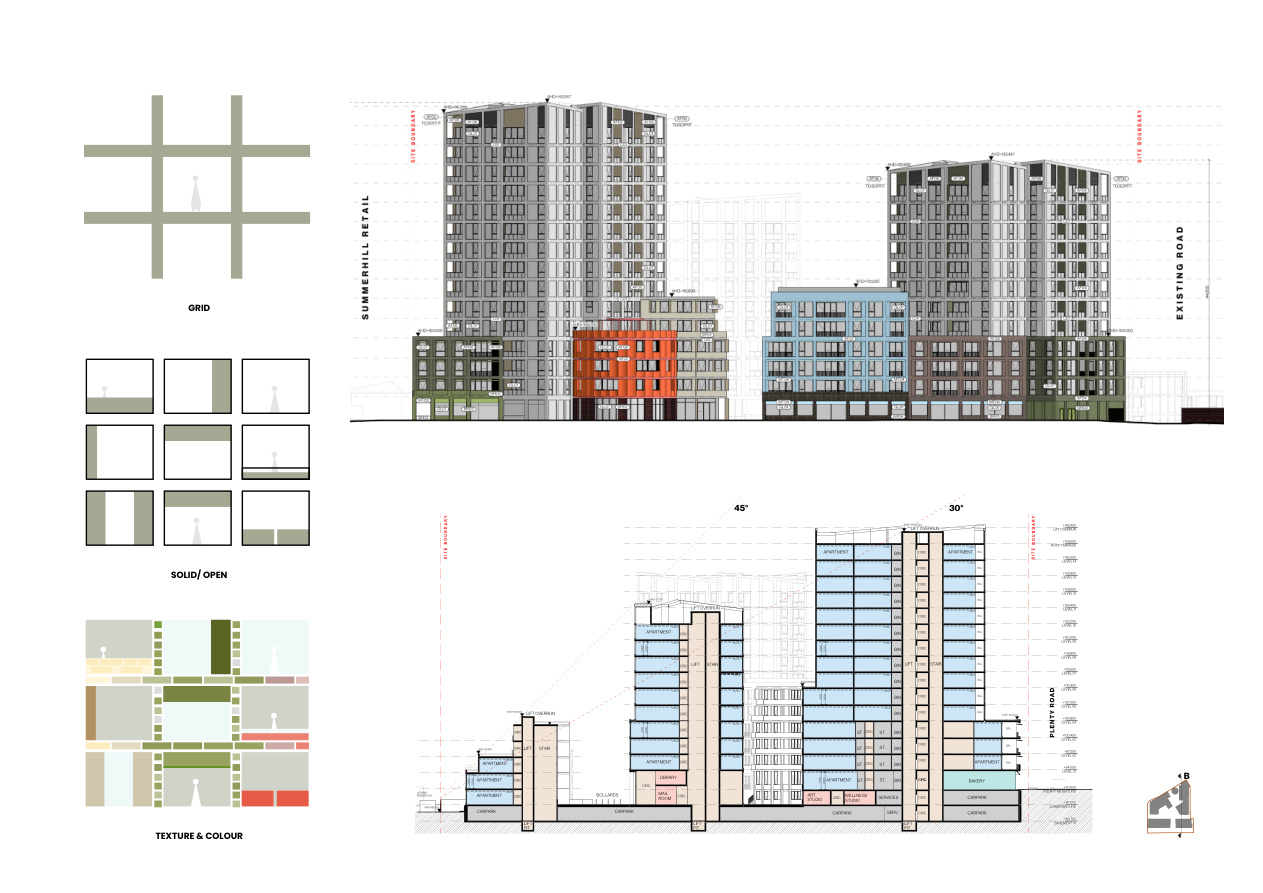 Reservoir Village drawing 2