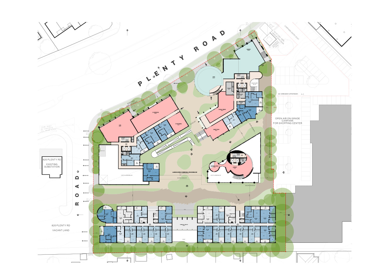 Reservoir Village drawing 3